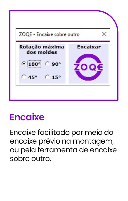 Encaixe - Funcionalidade Zoqe